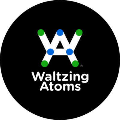 Waltzing Atoms Logo